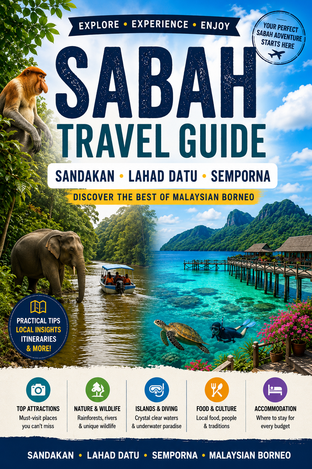Sabah Travel Guide: Sandakan, Lahad Datu & Semporna